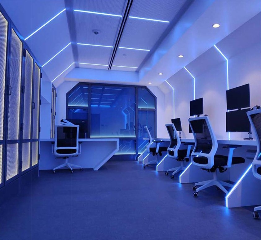 Diseño de edificio administrativo estudio de arquitectura en Madrid a 90 grados Bankia